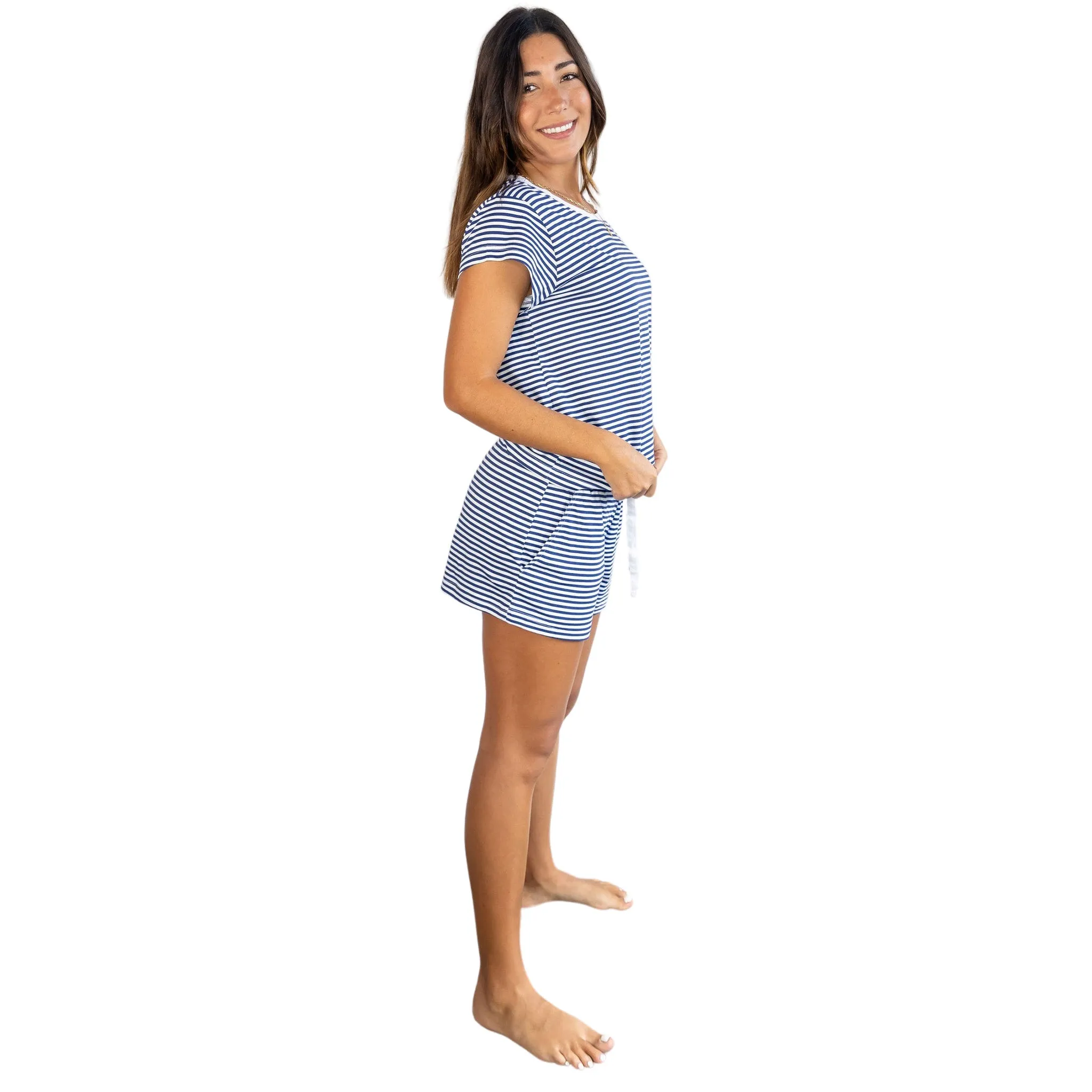 Women's Marina Jersey Short PJ Set