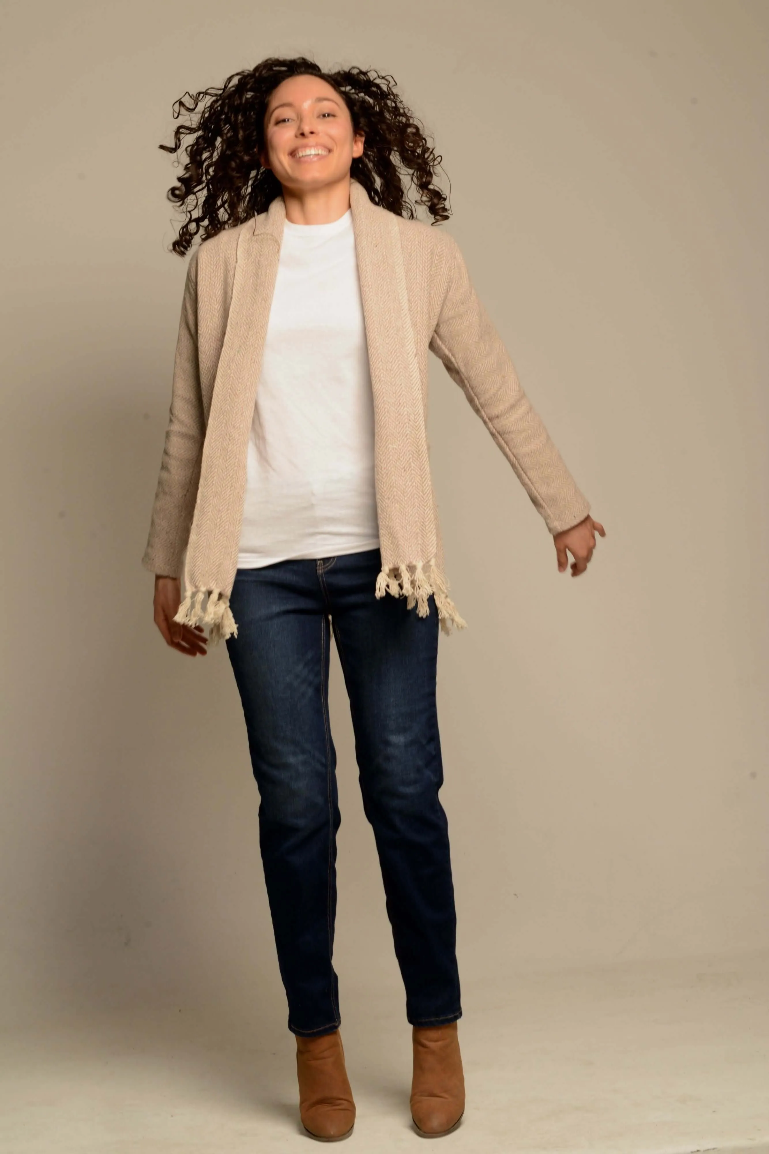 Women's Neutral Cardigan
