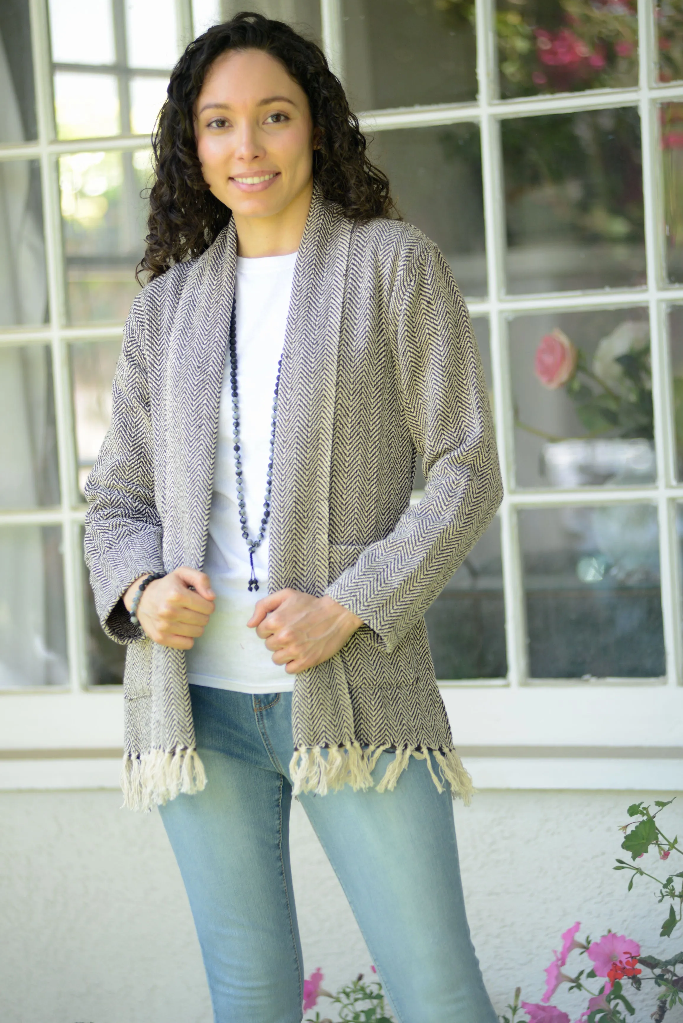 Women's Neutral Cardigan