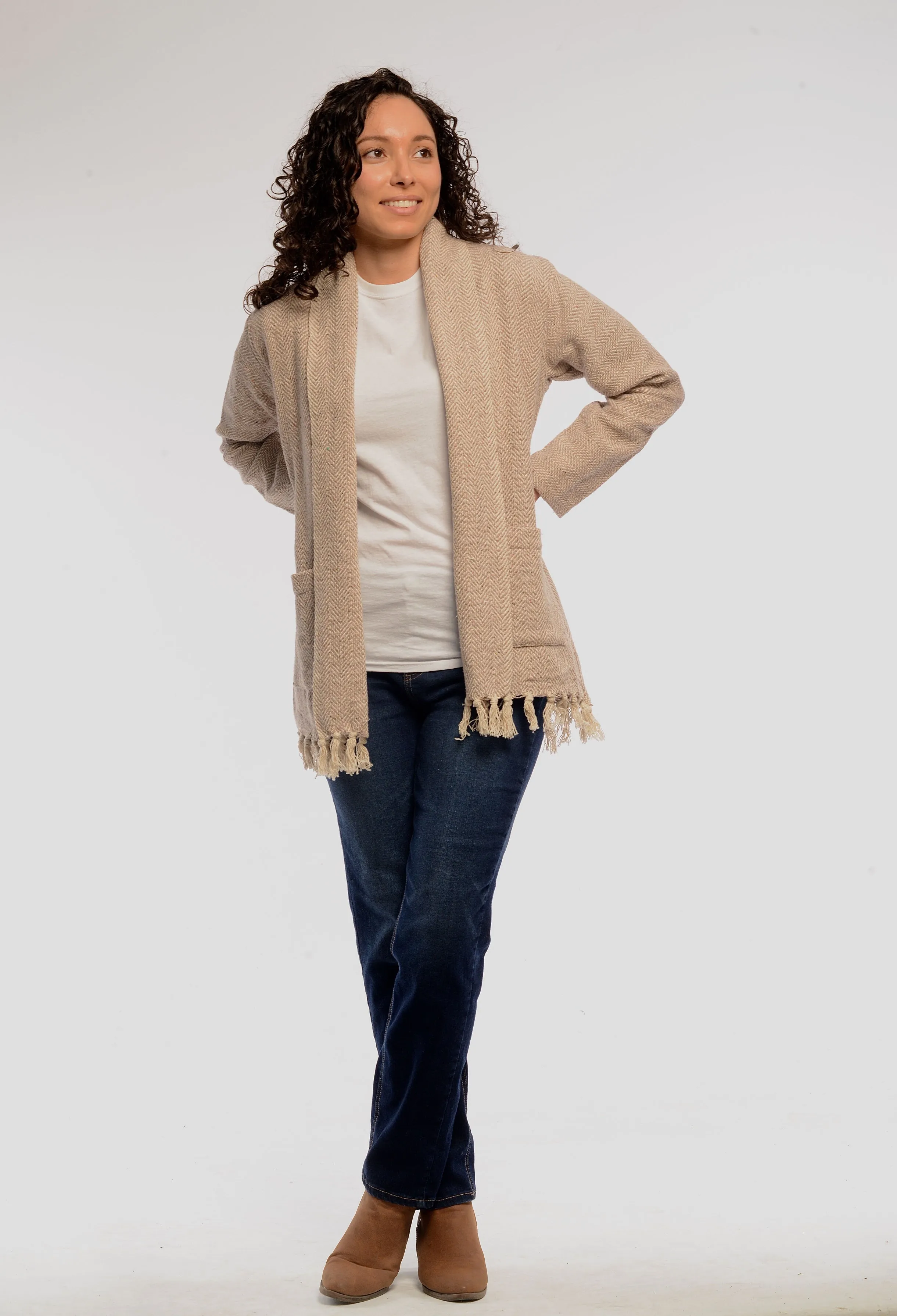 Women's Neutral Cardigan
