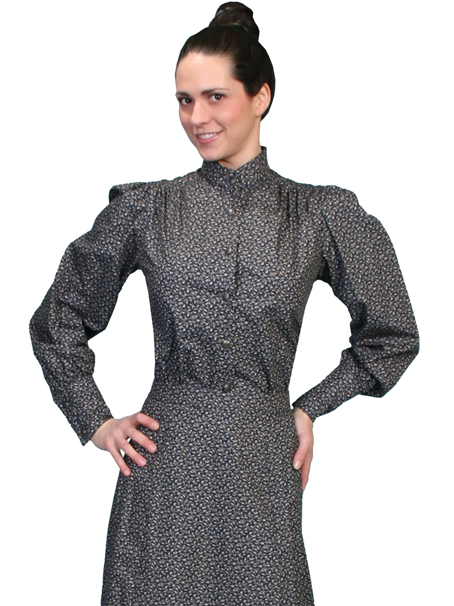 Women's Old West Top Collection: Rangewear Floral Print Blouse