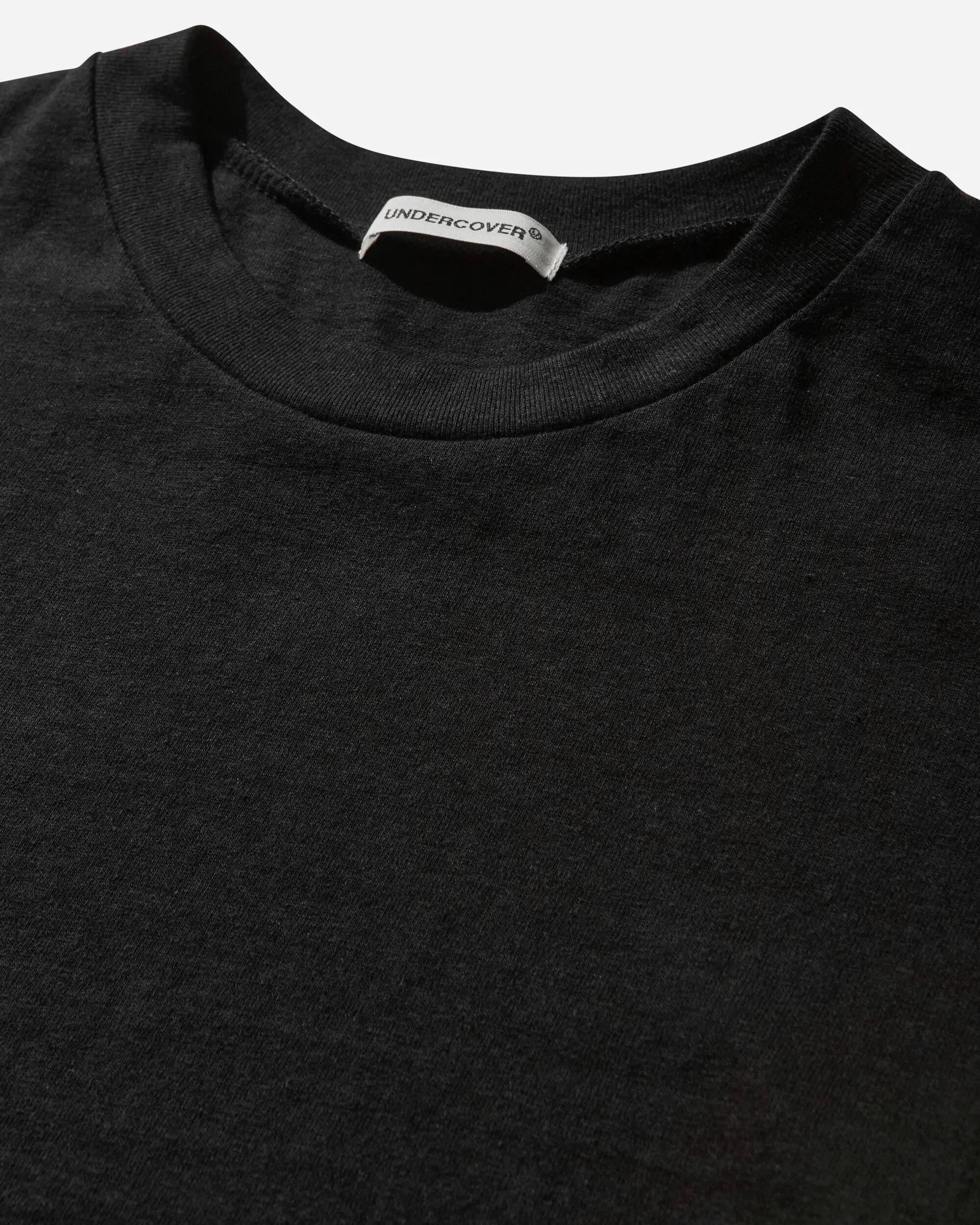 Women's Pleated Hem T-Shirt Black