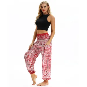 Women's straight Loose Harem Pant - Fishbones bloomers