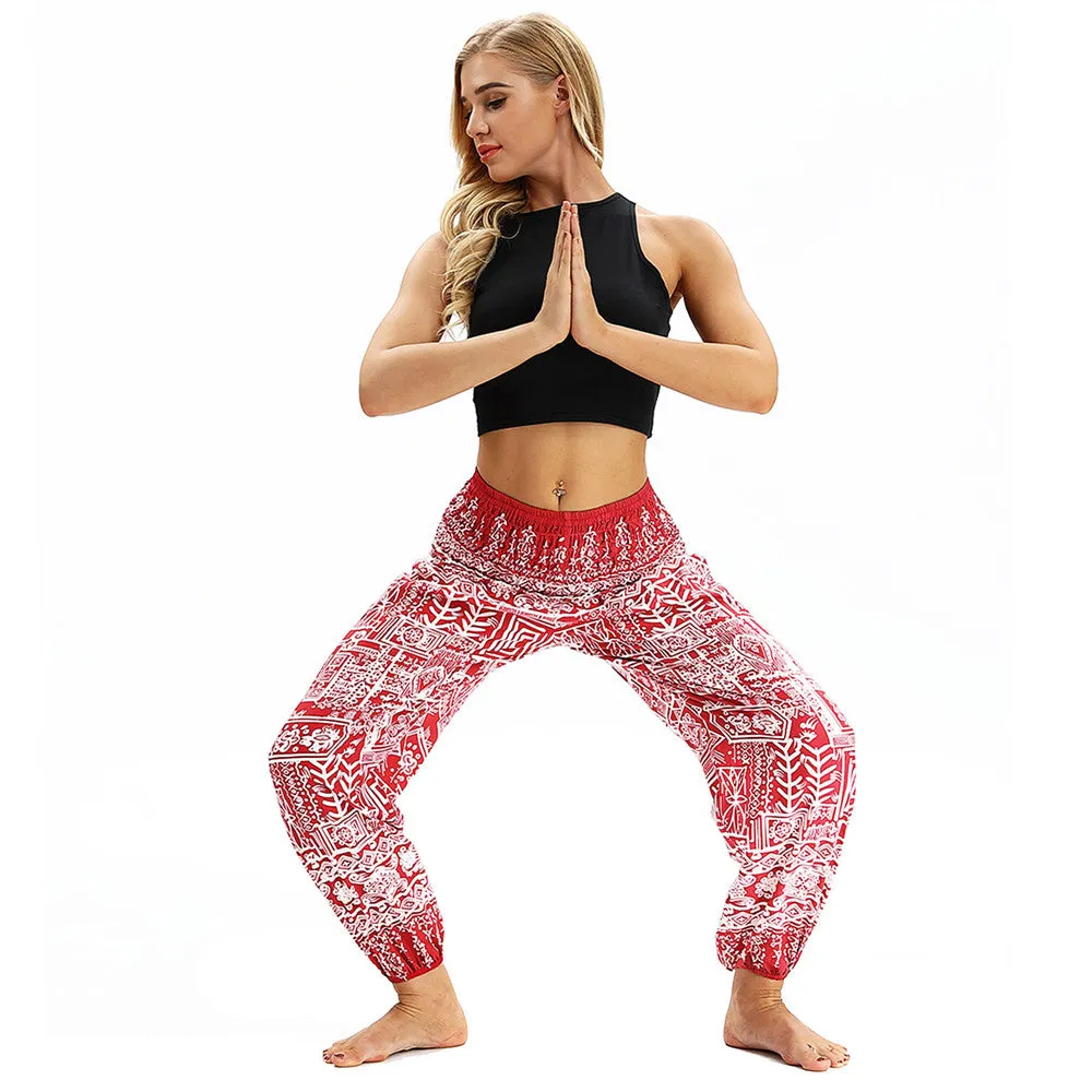 Women's straight Loose Harem Pant - Fishbones bloomers