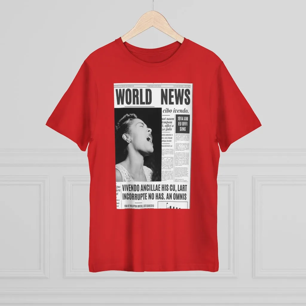 World News BILLIE HOLIDAY Unisex Deluxe T-shirt