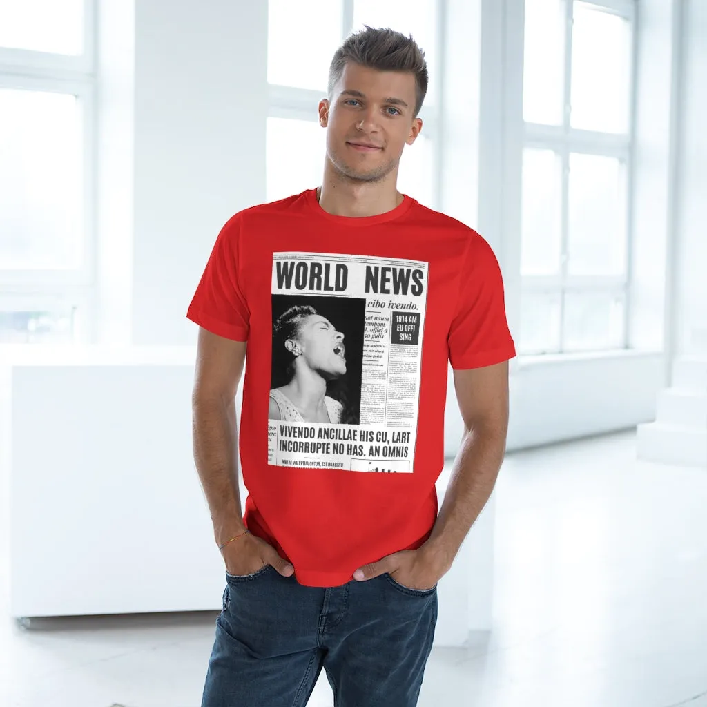 World News BILLIE HOLIDAY Unisex Deluxe T-shirt