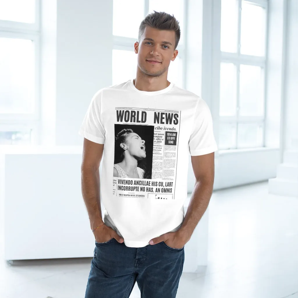 World News BILLIE HOLIDAY Unisex Deluxe T-shirt