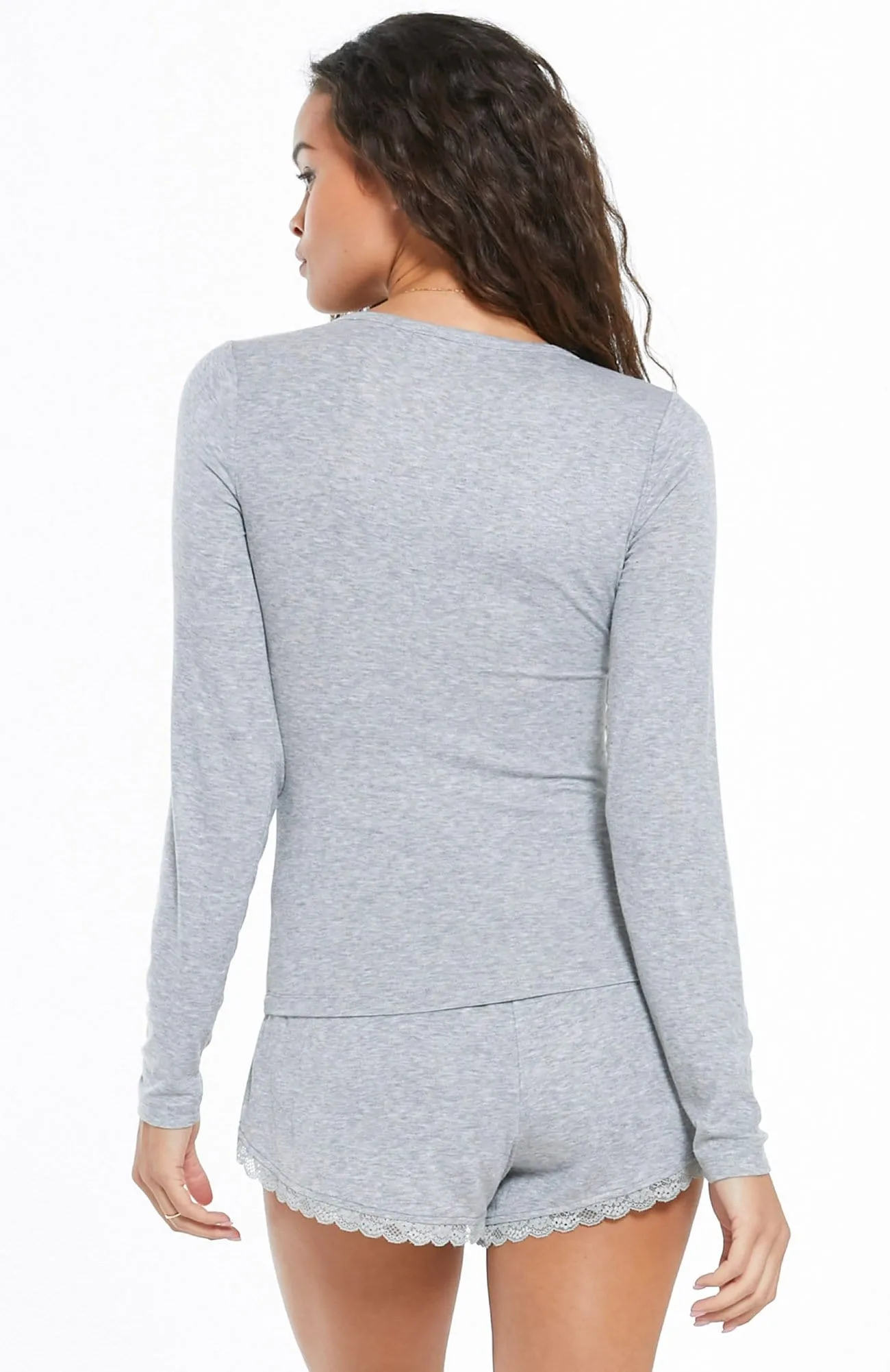 Z Supply Women's Go To Long Sleeve Top